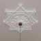Ekena Millwork Antilles Ceiling Medallion (Fits Canopies up to 6"), 38 1/4"OD x 1 1/2"P, Primed White CM38AN - alternate 8
